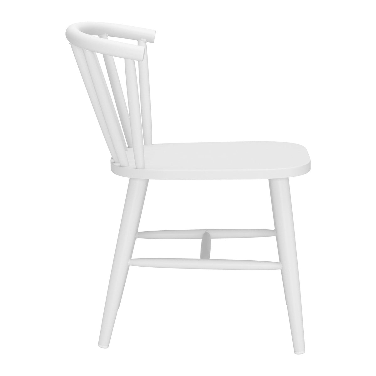 Shio Outdoor Patio Dining Chair, White