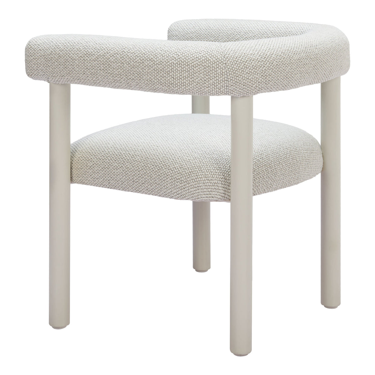 Sunbath Outdoor Patio Dining Chair, Set of 2, White