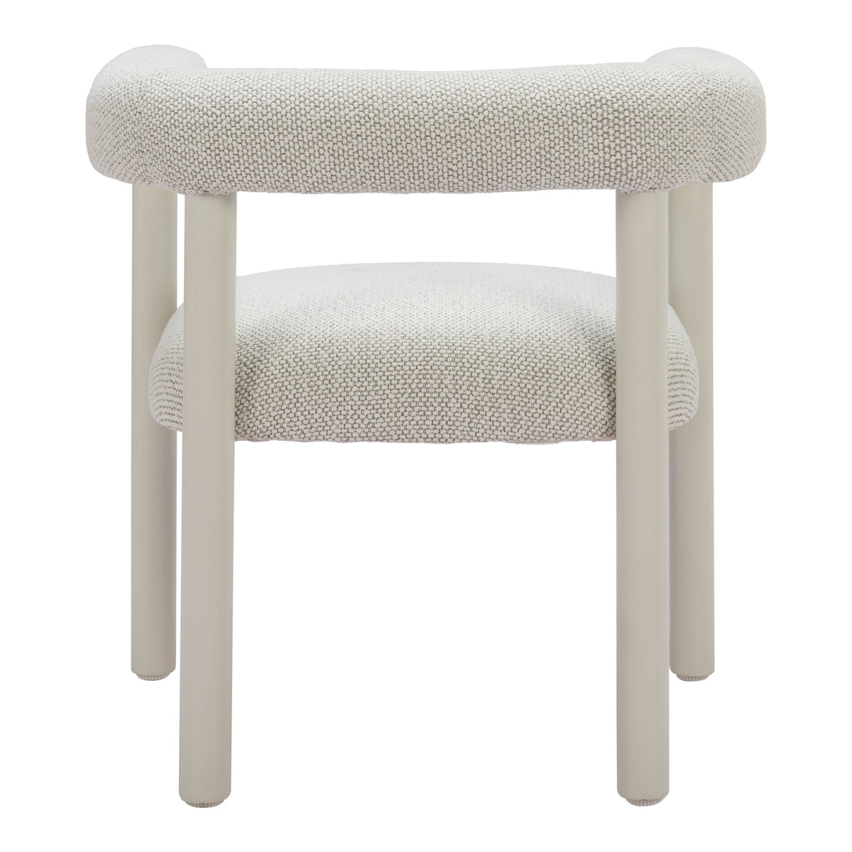 Sunbath Outdoor Patio Dining Chair, Set of 2, White