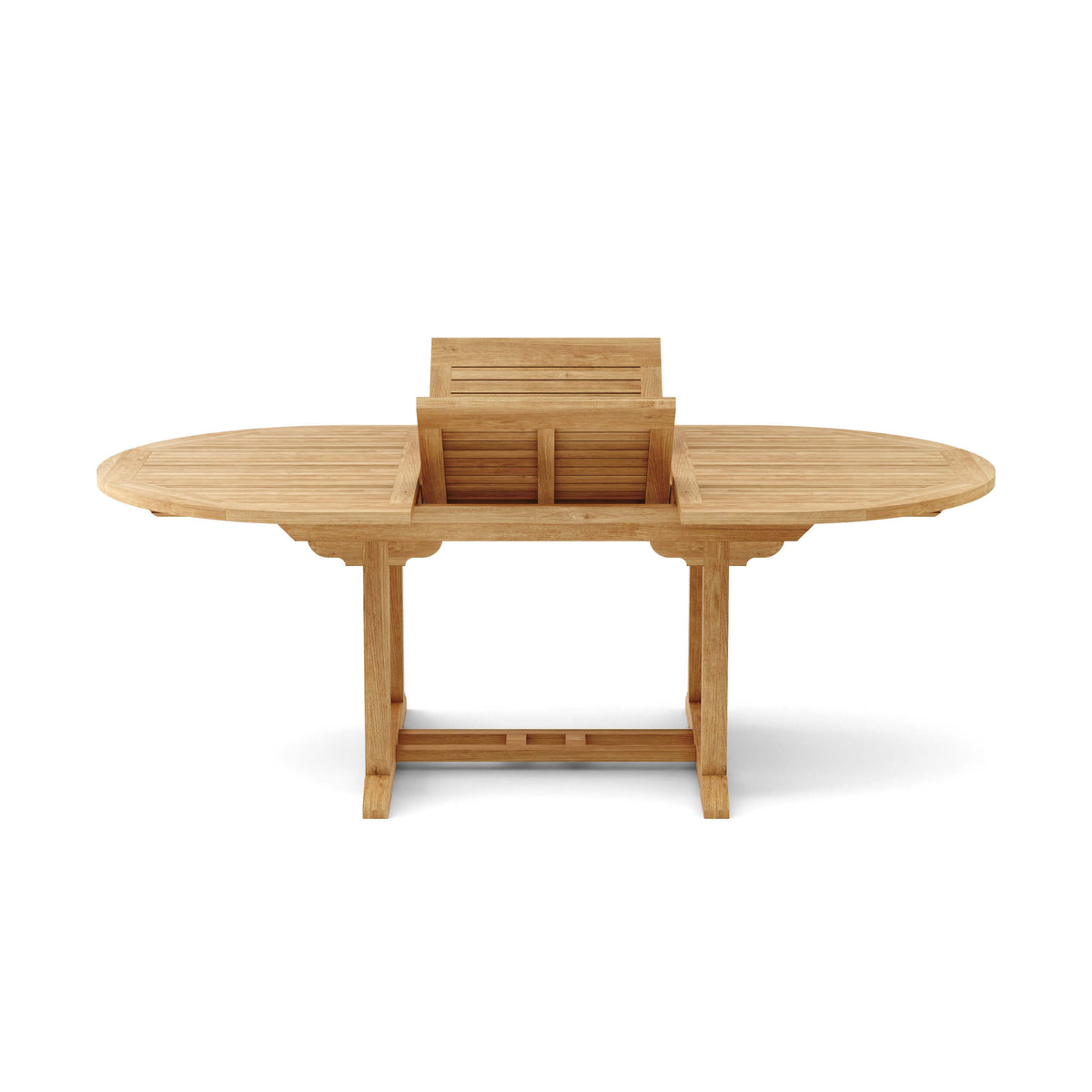 Anderson Teak Bahama Sahara Side Chair 7-Piece 87" Oval Dining Set