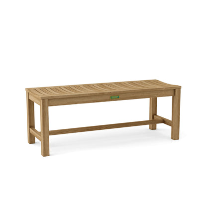 Anderson Teak Casablanca 2-Seater Backless Bench