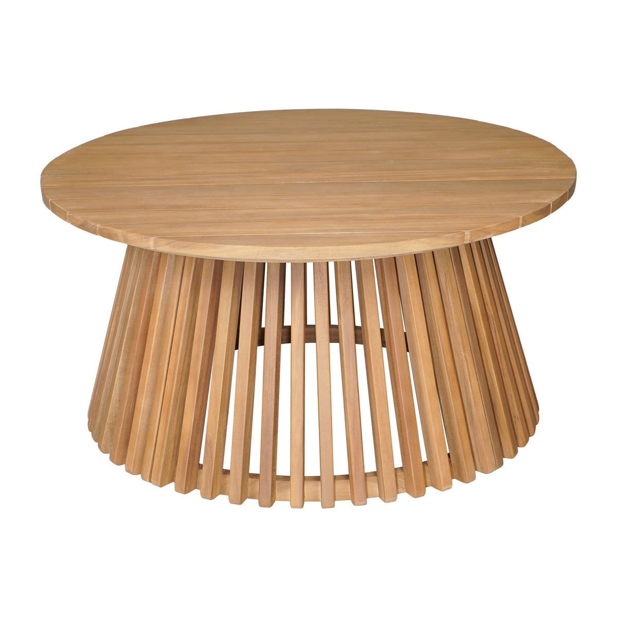 Zahara Outdoor Patio Coffee Table, Natural