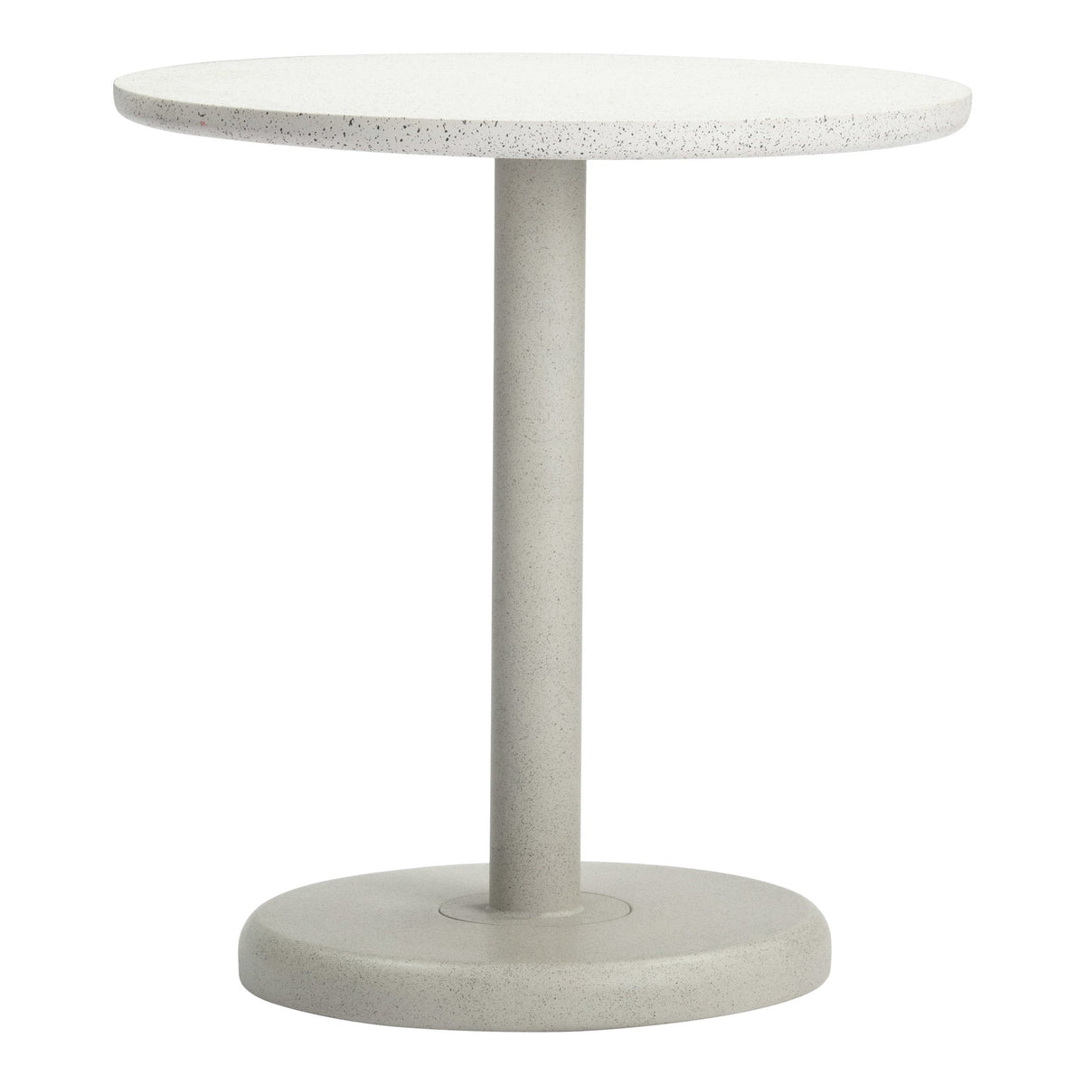 Liora Outdoor Patio Bistro Table, White