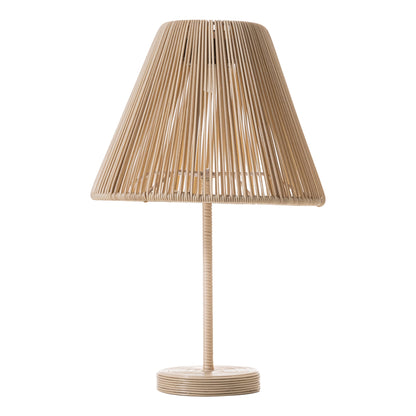 Lumika Outdoor Solar Table Lamp, Beige