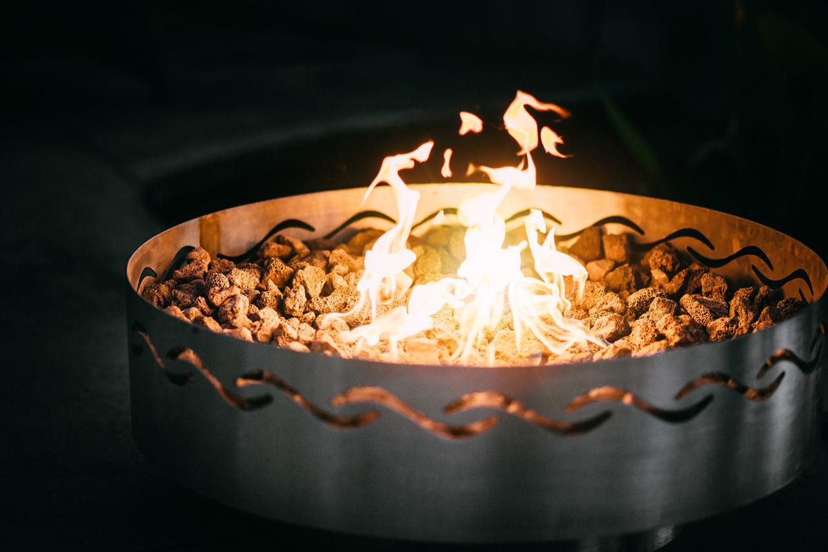 Fire Pit Art Fire Surfer Fire Pit, 30"