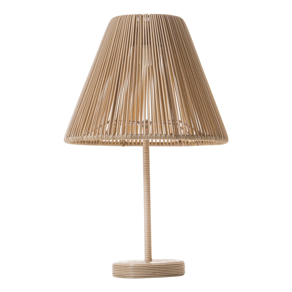 Lumika Outdoor Solar Table Lamp, Beige