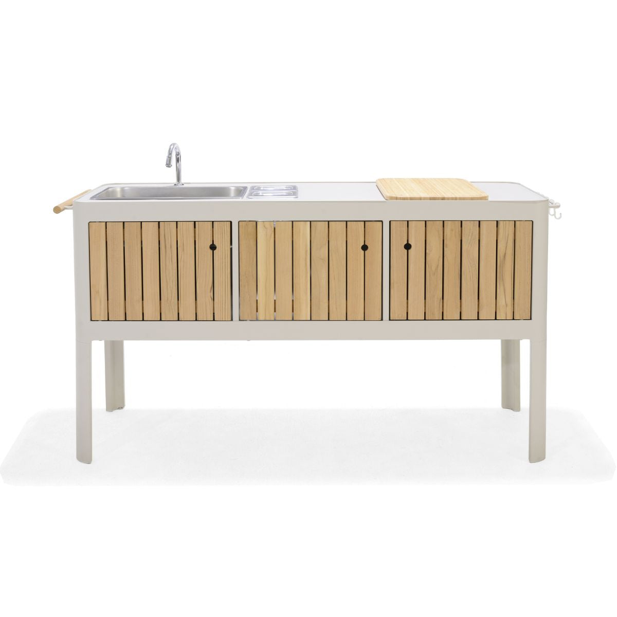 LifestyleGarden Portals Light Portable Outdoor Kitchen with Sink