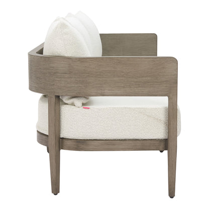 Foret Outdoor Patio Sofa, Beige