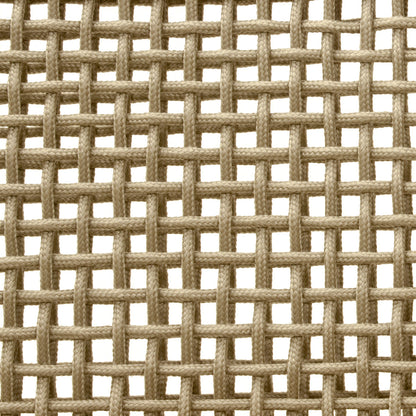 Corde Outdoor Patio Barstool, Beige
