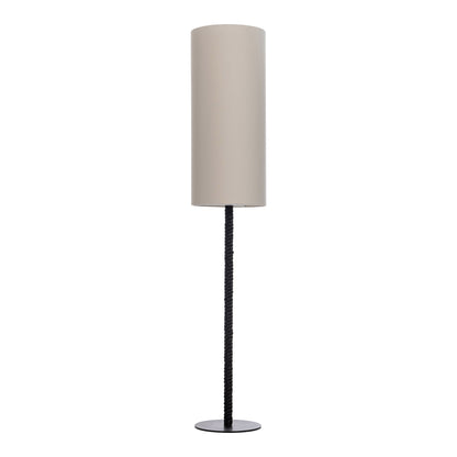 Lumaris Outdoor Solar Floor Lamp, Black