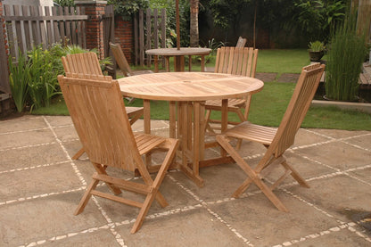 Anderson Teak Butterfly Comfort 5-Piece Dining Set