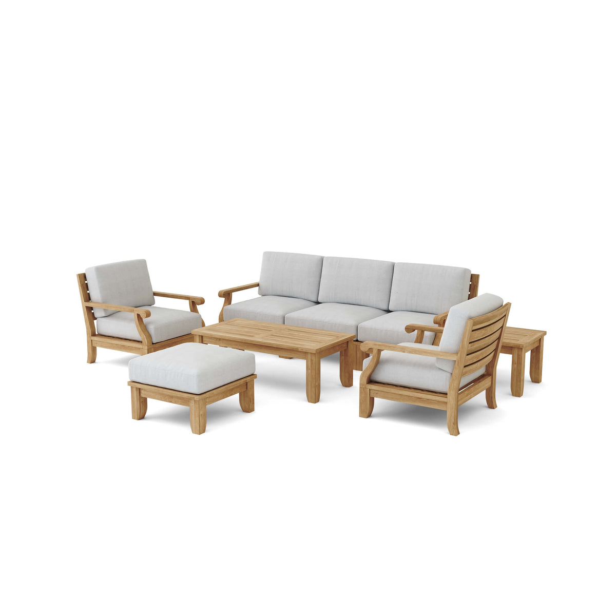 Anderson Teak Riviera 8-Piece Modular Set