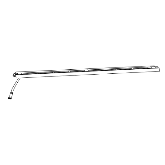 Firegear 76221 left LED tray assembly for Kalea Bay fireplace