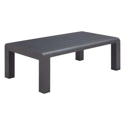 Rolig Outdoor Patio Coffee Table, Black