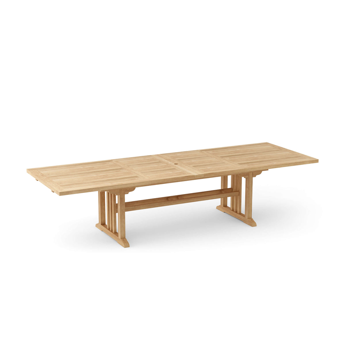Anderson Teak Sahara 126" Rectangular Double Ext. Table