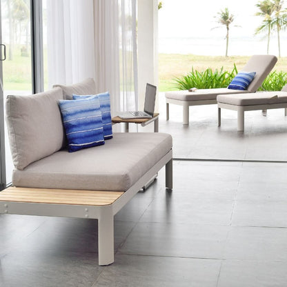 LifestyleGarden Portals Light Modular Outdoor Sofa, 2 Seat