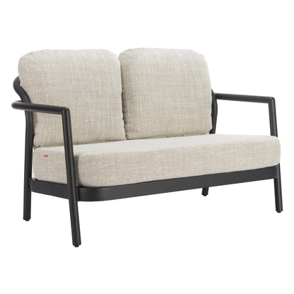 Rein Outdoor Patio Loveseat, Beige