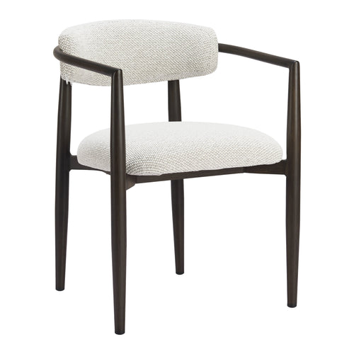 Midori Outdoor Patio Dining Chair, White