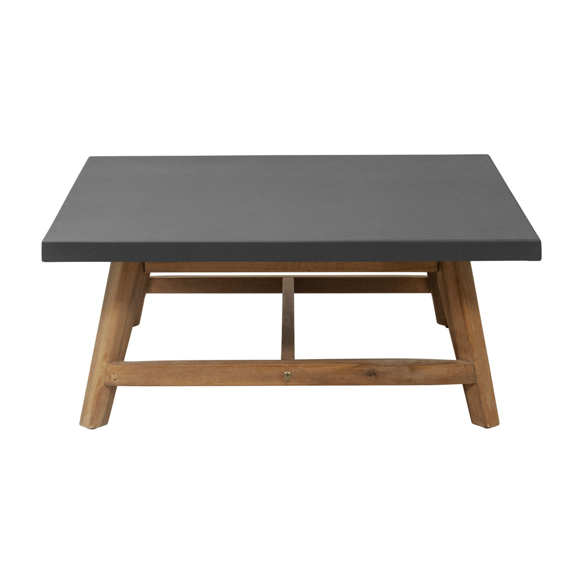 Kert Outdoor Patio Coffee Table, Gray