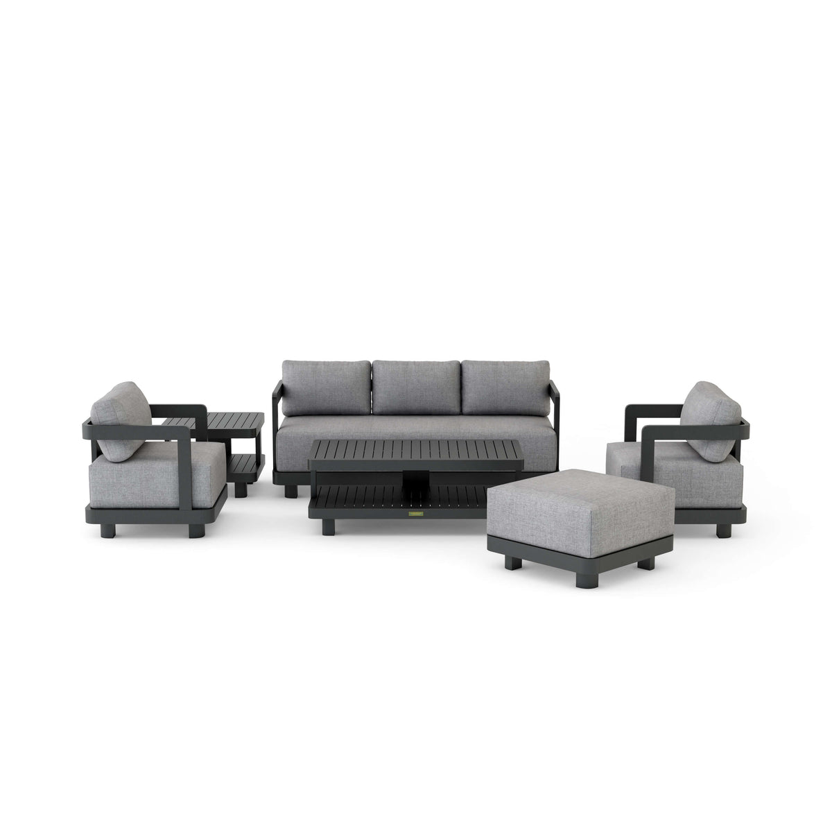 Anderson Teak Granada 6-Piece Aluminum Deep Seating