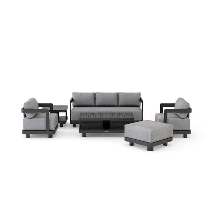 Anderson Teak Granada 6-Piece Aluminum Deep Seating