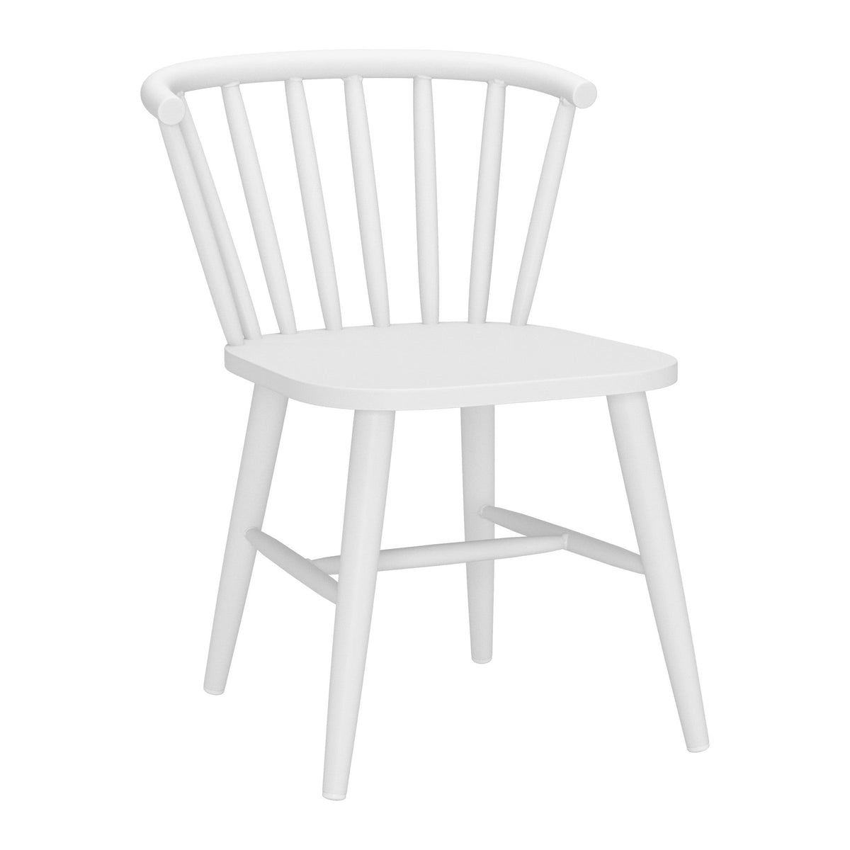 Shio Outdoor Patio Dining Chair, White
