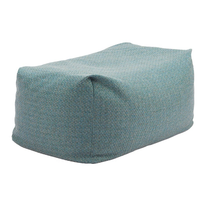 Aroz Outdoor Patio Ottoman, Green