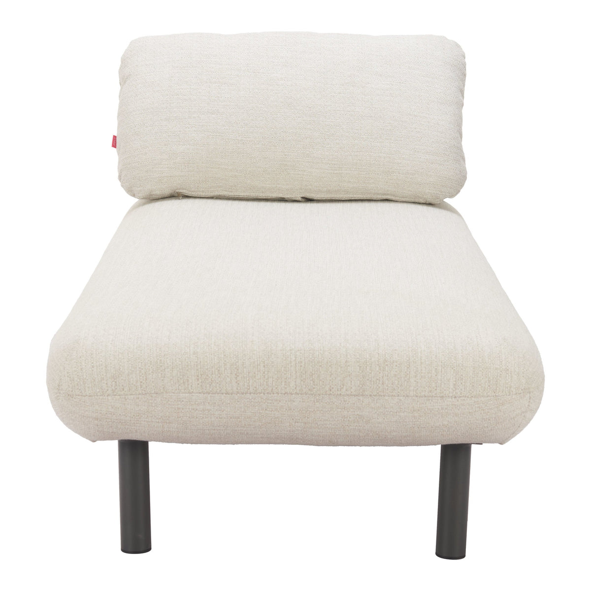 Aperto Outdoor Patio Chaise Lounge, Beige