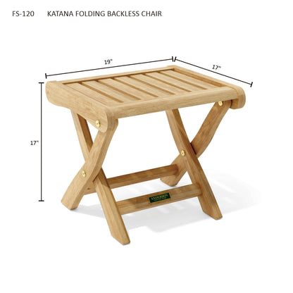Anderson Teak Katana Foot Stool