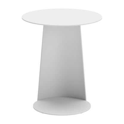 Sunny Isles Outdoor Patio Side Table, White