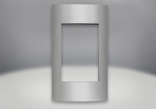 napoleon-cfs19sb-contemporary-brushed-stainless-steel-surround-with-safety-bar-for-vittoria-fireplace