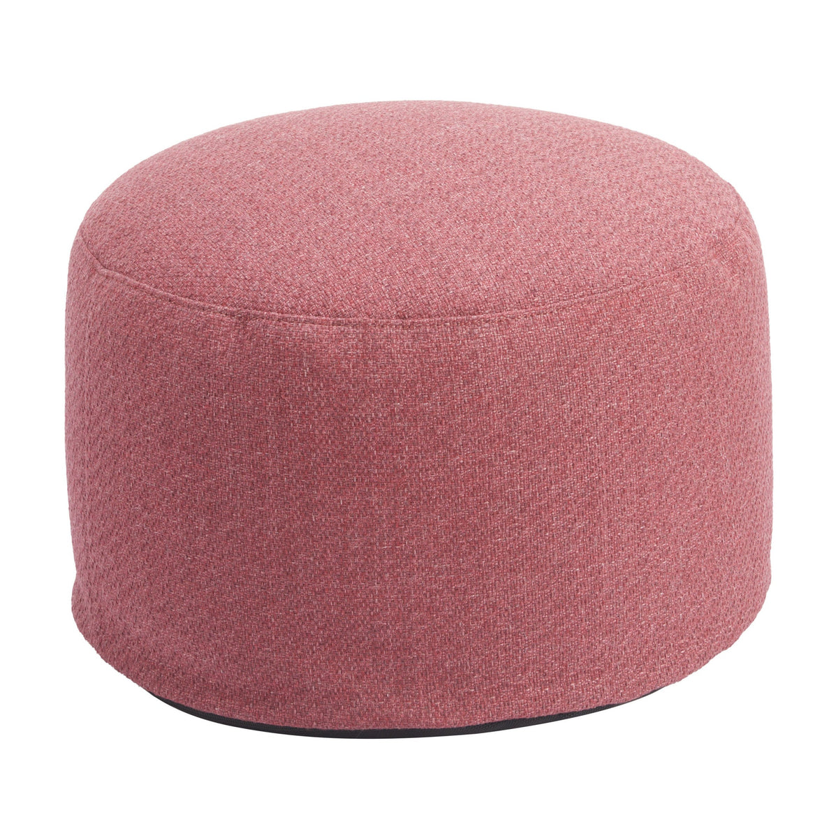 Aruz Outdoor Patio Ottoman, Red