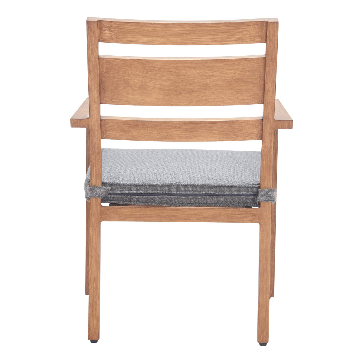 Rader Outdoor Patio Dining Chair, Set of 2, Natural