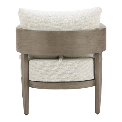 Foret Outdoor Patio Armchair, Beige