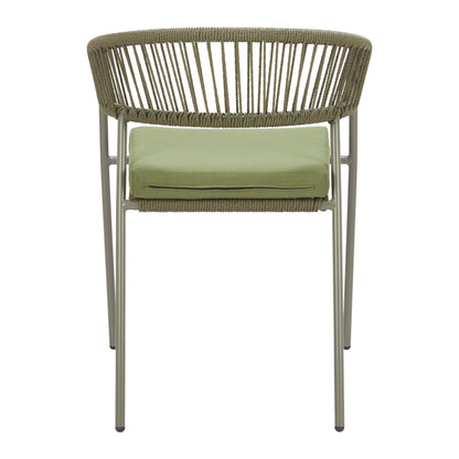 Skye Outdoor Patio Dining Chair, Set of 2, Green