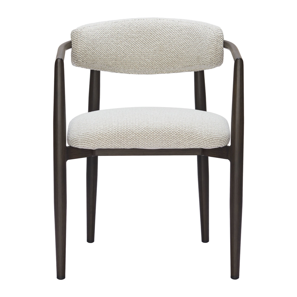 Midori Outdoor Patio Dining Chair, White