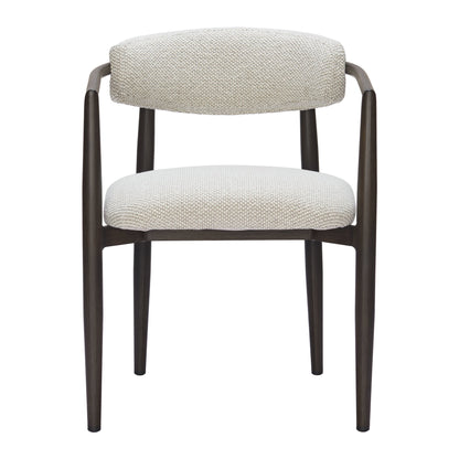 Midori Outdoor Patio Dining Chair, White