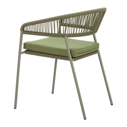 Skye Outdoor Patio Dining Chair, Set of 2, Green