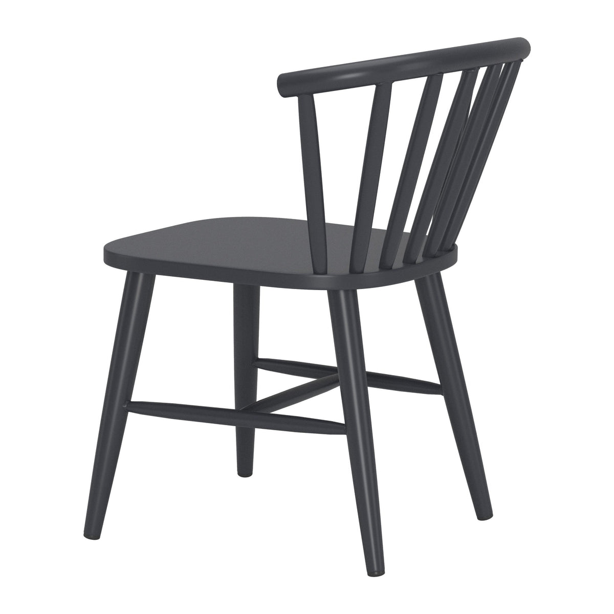 Shio Outdoor Patio Dining Chair, Black