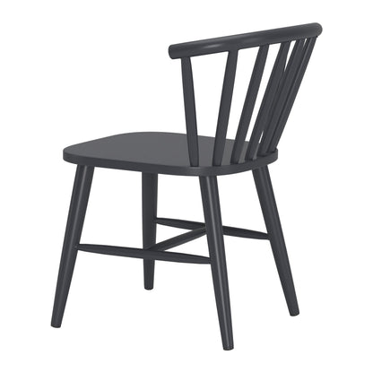 Shio Outdoor Patio Dining Chair, Black