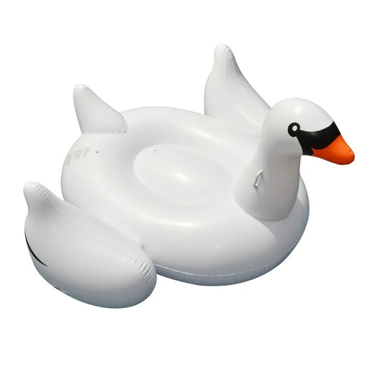 Swimline SW90621 Swimming Pool Inflatable Ride-On 75-Inch Swan Pool Float