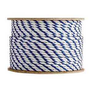 3/4" X 300' Twisted Rope Blue/White | PR75-3