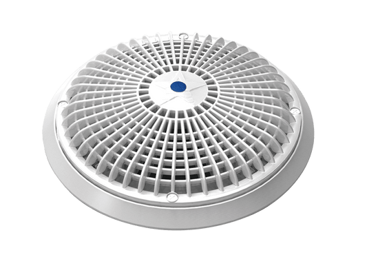 AquaStar Light Gray Star , 10" | A10RCFR103