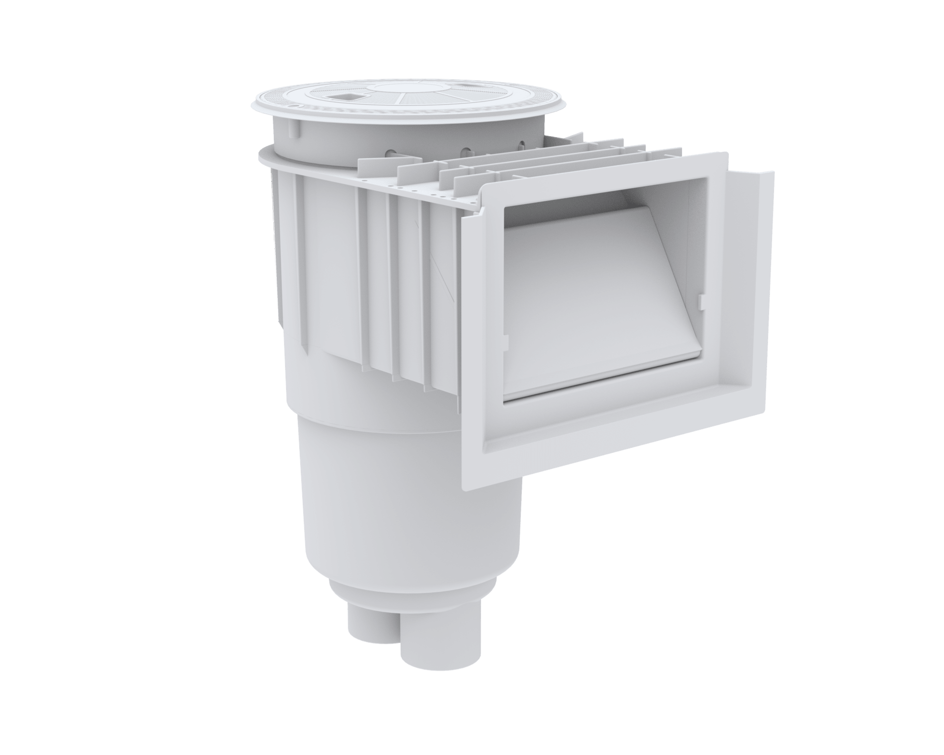 AquaStar AS SKR105 pool skimmer with integrated float assembly