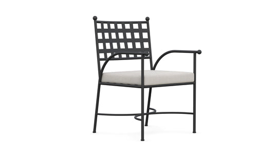 Athens Dining Chair, Noir