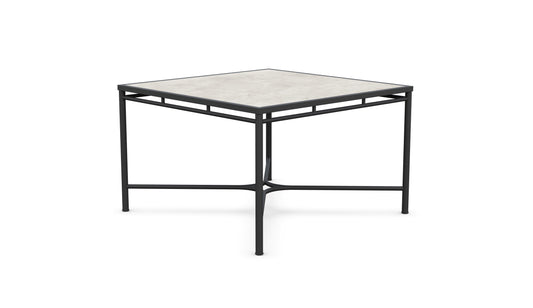 Athens Square Dining Table, Base Only, Noir