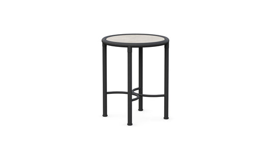 Athens Side Table, Base Only, Noir