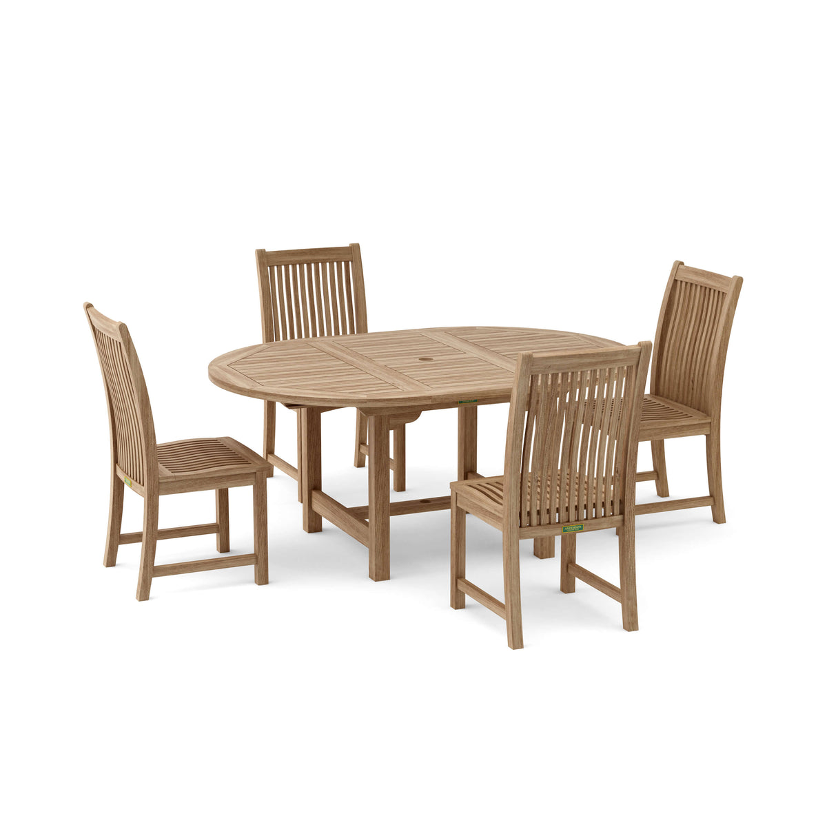 Anderson Teak Bahama Chicago 5-Piece Dining Set