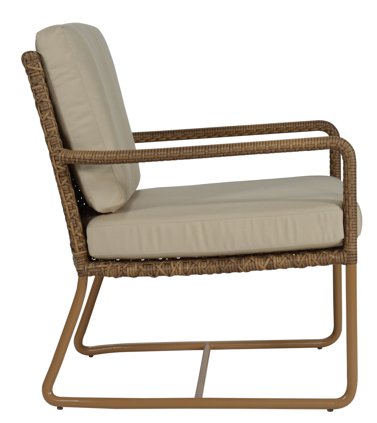 Bay Lounge Chair, Ready to Ship in Sunbrella Antique Beige, view 3