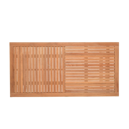 LifestyleGarden Agate Teak Outdoor Dining Table